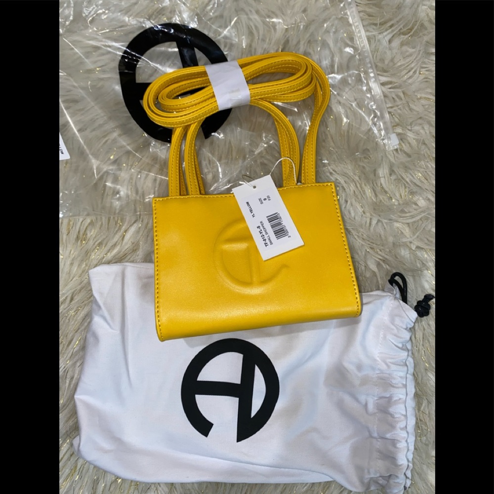 NWT🏷AUTHENTIC Telfar Yellow Small Shopper Bag
